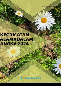 Kecamatan Alama Dalam Angka 2024