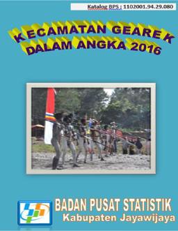 Kecamatan Gearek Dalam Angka 2016