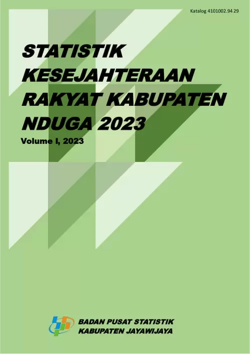  Statistik Kesejahteraan Rakyat Kabupaten Nduga Tahun 2023
