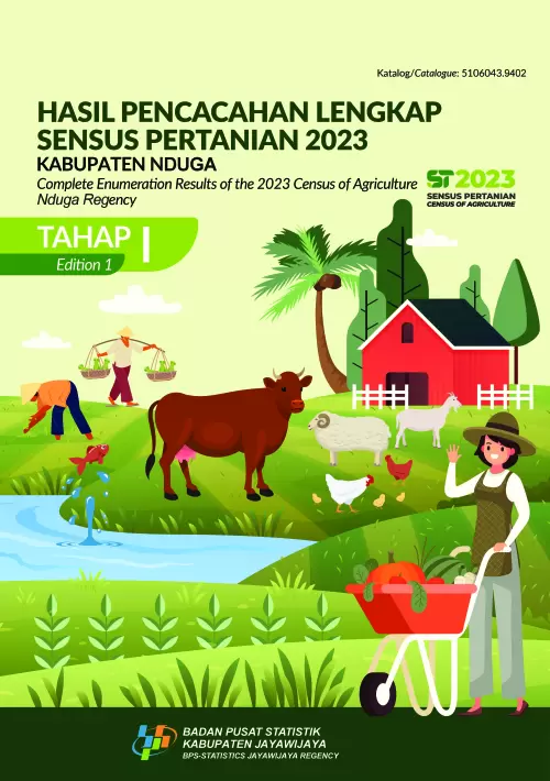 Hasil Pencacahan Lengkap Sensus Pertanian 2023 - Tahap I Kabupaten Nduga